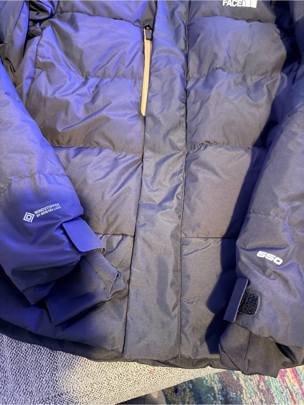 The North Face only worn
